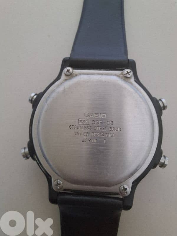 Rare Casio BGP 20 watch 1