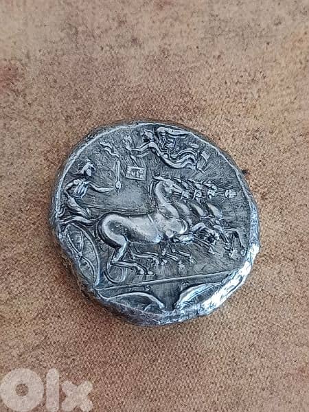 Roman coin from Rhodes - عملة رومانية 1