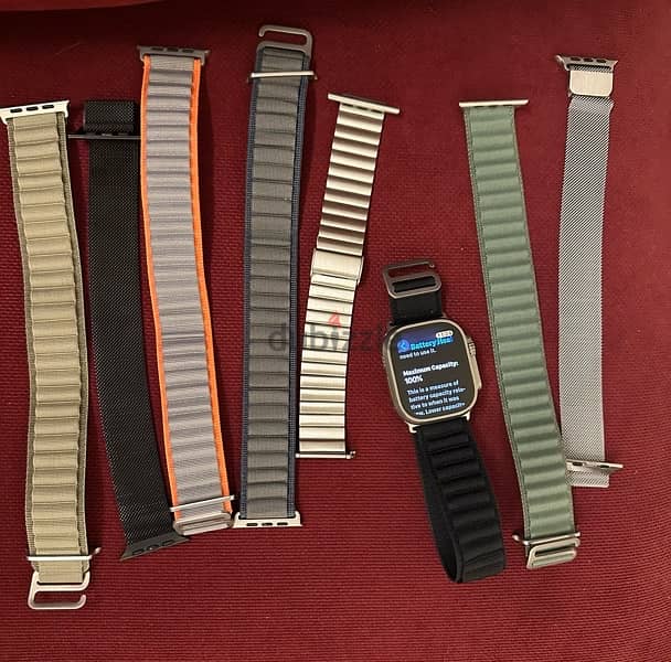 Apple ultra 2 49 mm like new 100% battery health zero scratches 0