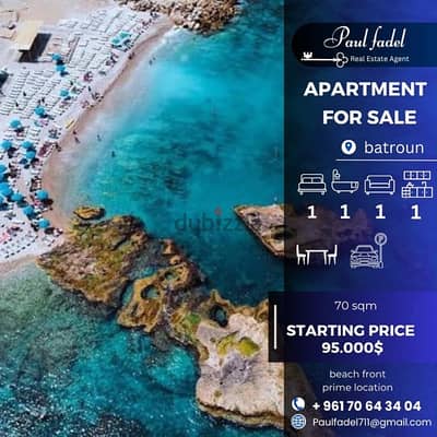 Beachfront Apartment For Sale – Prime Location!