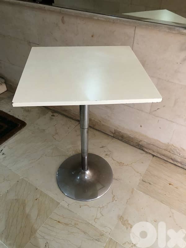 kitchen table / adjustable table 60cm. 60$ 4