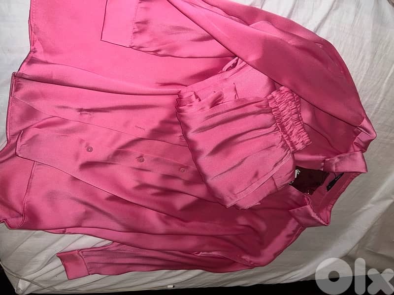 set pink silky 3