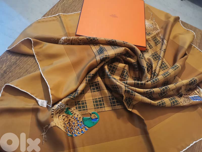 Hermès Silk Scarf (90 cm) 6