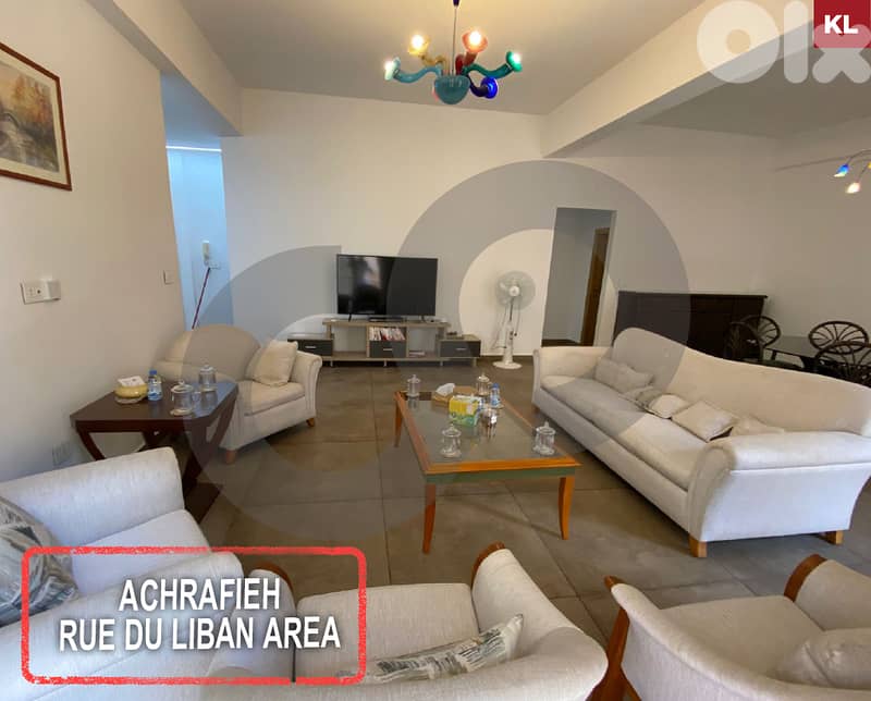 For Sale | 200 SQM Fully Renovated Apartment in ACHRAFIEH REF#KL123341 0