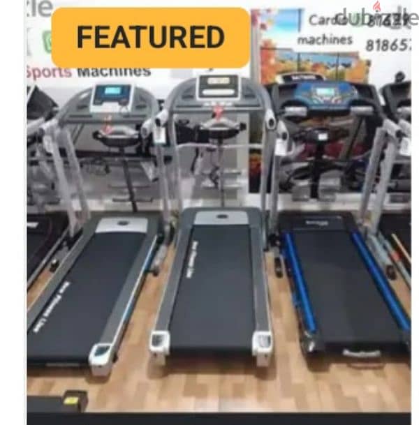 treadmill fitness automatic anicline  2,5hp motor power 0