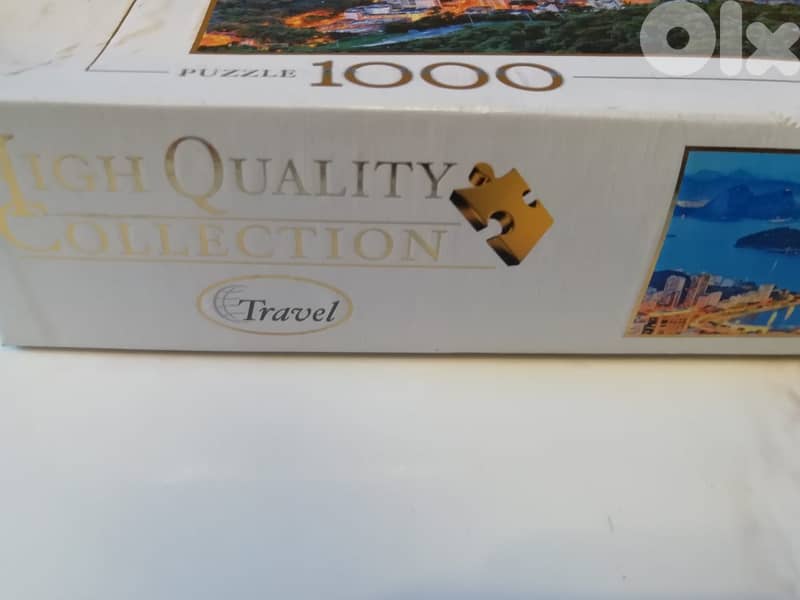 Clementoni 1000 PC 69*50cm Puzzle/Travel/"Rio de Janeiro" Made in Ital 1