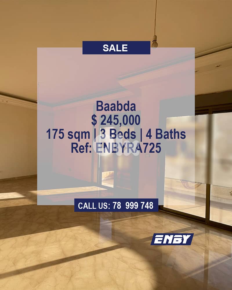 Apartment for sale in Baabda | Modern & Bright - Apartments & Villas ...