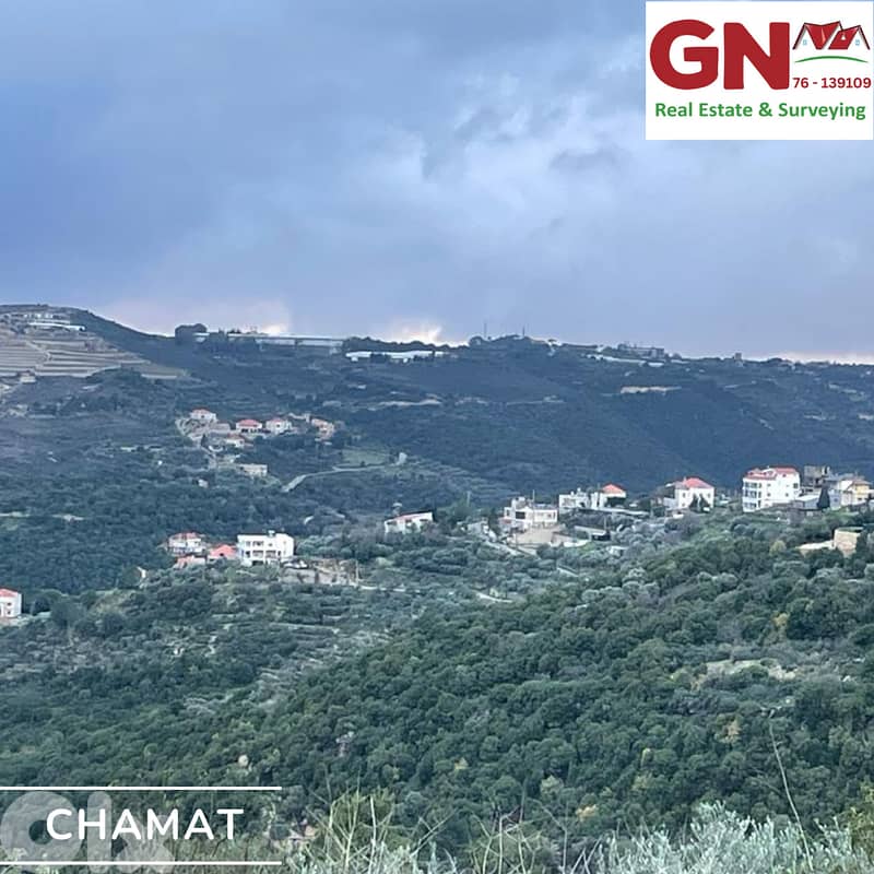 Land for sale chamat - Jbeil أرض للبيع في شامات - جبيل 1