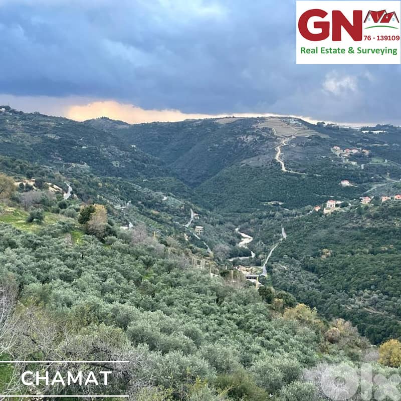 Land for sale chamat - Jbeil أرض للبيع في شامات - جبيل 3