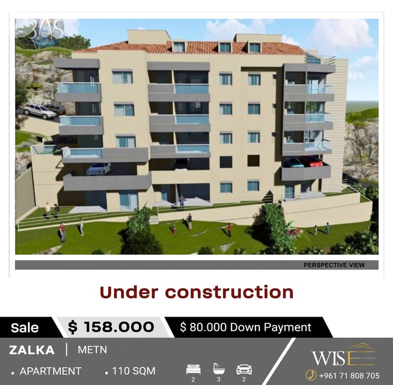 Under Construction Apartment for Sale in Zalka 0