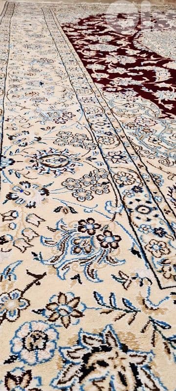 Naiin Jandaki Laki ( ajami handknotted carpet)  NEW 4