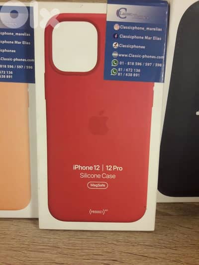 Iphone 12/12pro silicone case magsafe