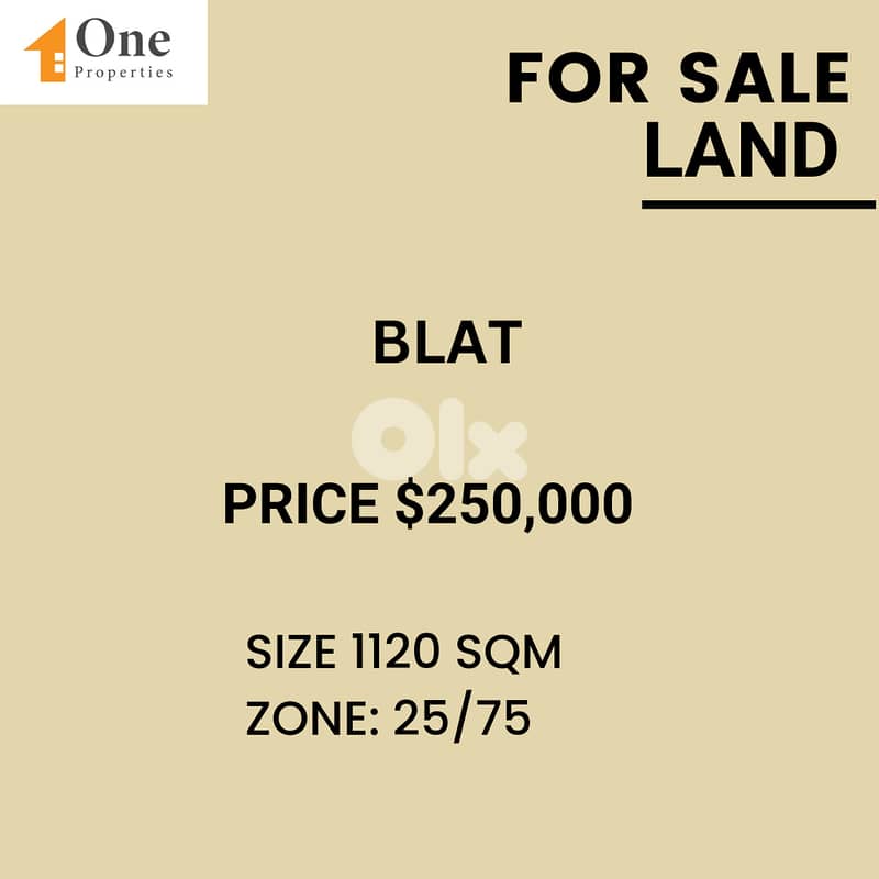 LAND FOR SALE IN BLAT 0