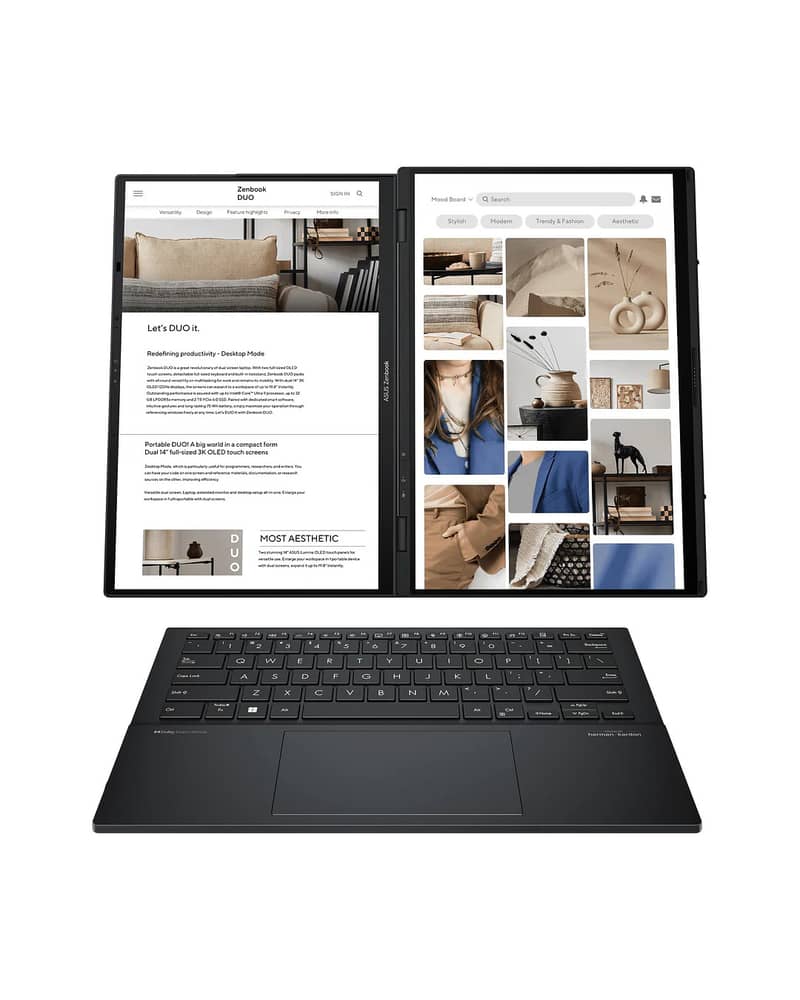 ASUS ZENBOOK PRO DUO UX8406CA-PS99T OLED  ULTRA 9 285H 2X 14" 2K TOUCH 4