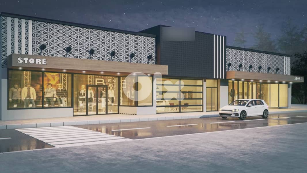 6 SHOPS OPEN SPACE FOR SALE IN HORSH TABET MAIN ROAD, (HT-217) 0