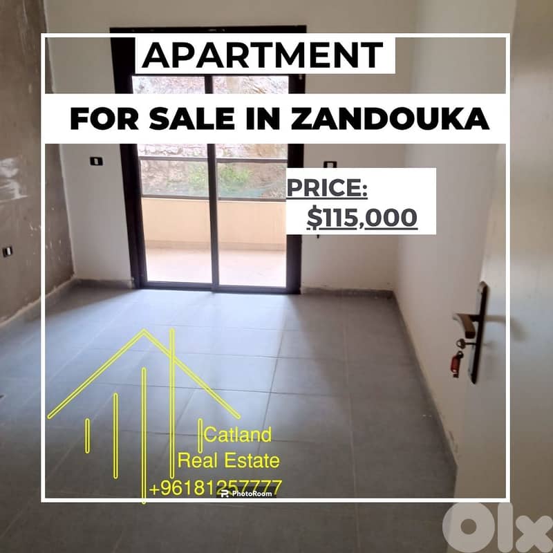 New Apartment for sale in Zandouka / Payment Facilities only for $115K 0