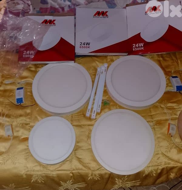 4 LED + balcony Lamp 6500K 24W. 0