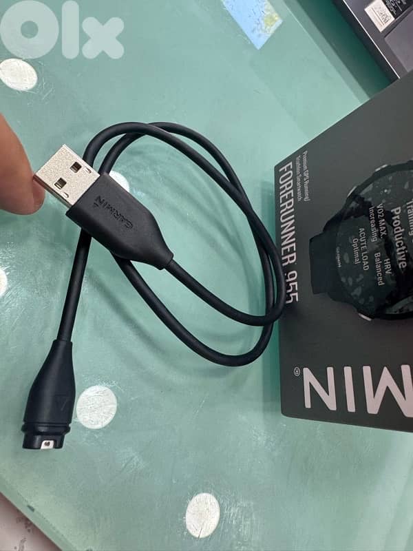 Garmin 955 forerunner watch barley used 1