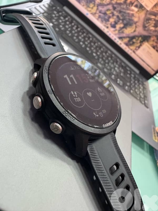 Garmin 955 forerunner watch barley used 6