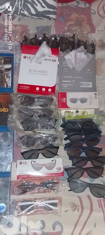 LG 50" 3D smart + 3D LG Blue Ray+Original 3D movies+DVD BL. 4