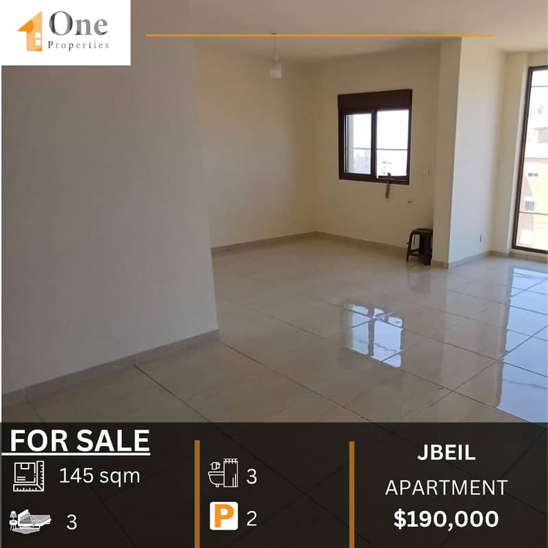 APARTMENT FOR SALE IN JBEIL 0