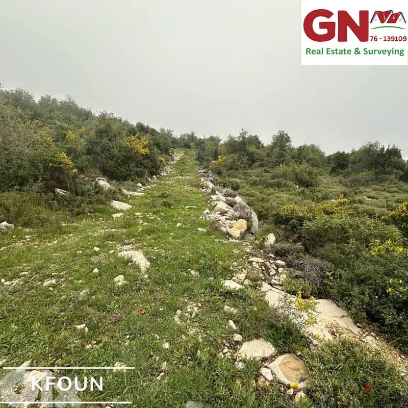 Land for Sale in Kfoun - Jbeil أرض للبيع في كفون - جبيل 3