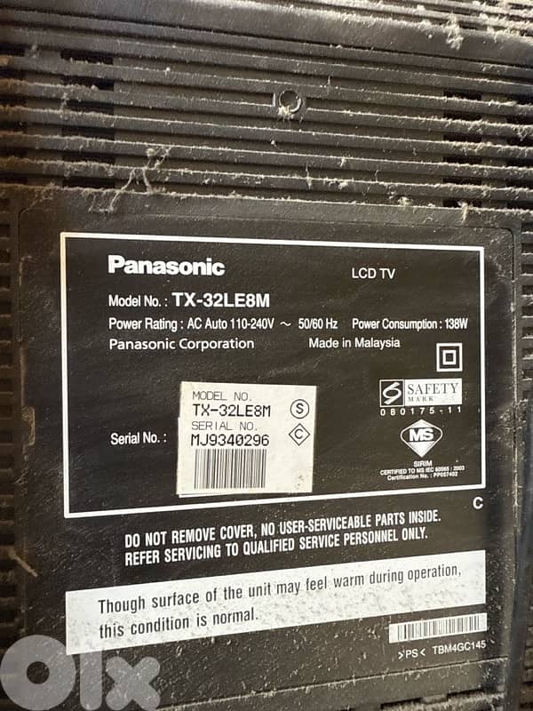 Panasonic LCD tv for sale 1