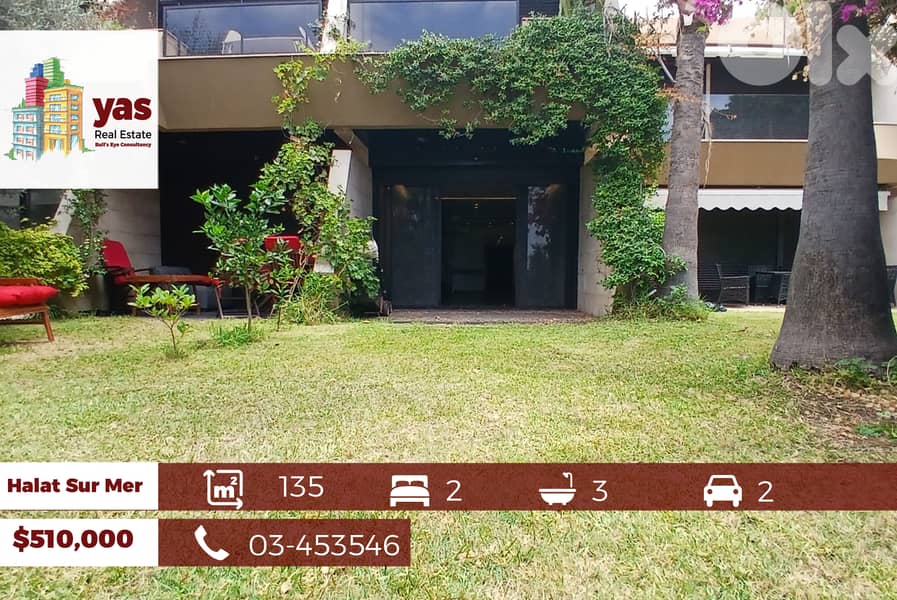 Halat Sur Mer 135m2 | 50m2 Terrace | Chalet Duplex | View | ABA/MJ | 0