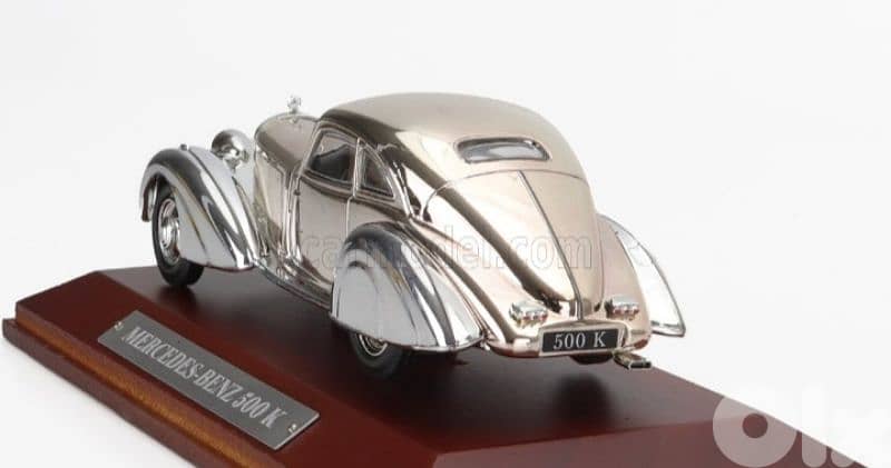 Mercedes 500K 1935 diecast car model 1;43. 2