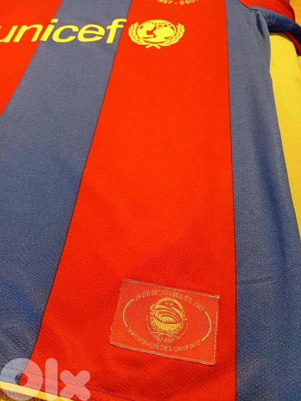 Authentic Barcelona Original Home Football Shirt 2