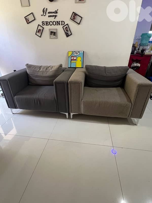 full living room 6 seats 3