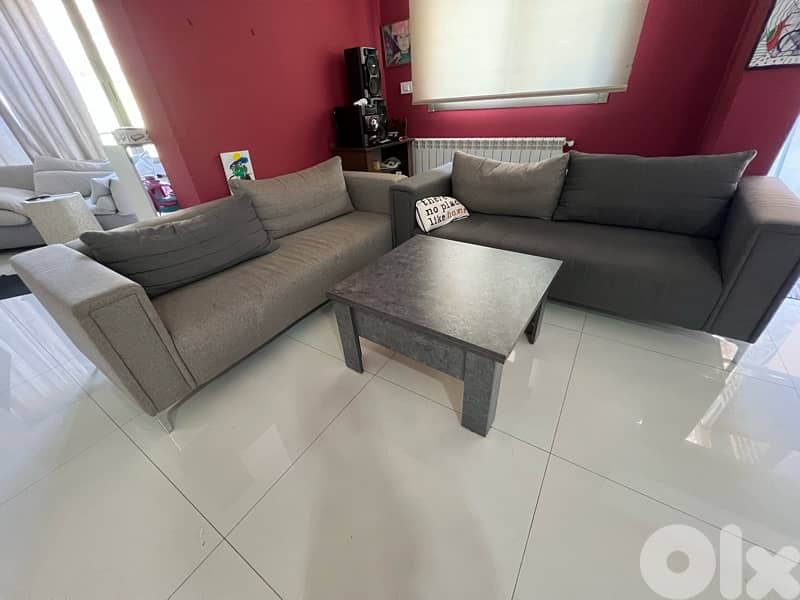 full living room 6 seats 4