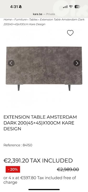 ceramic dining table 4