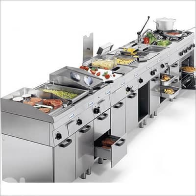 Restaurant/Snack equipment, عدة مطعم صناعية