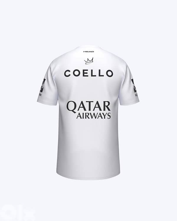 Head Arturo Coello White T-shirt 2025 1