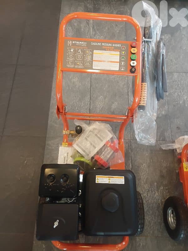 gasoline pressure washer مكنة غسيل بنزين 0