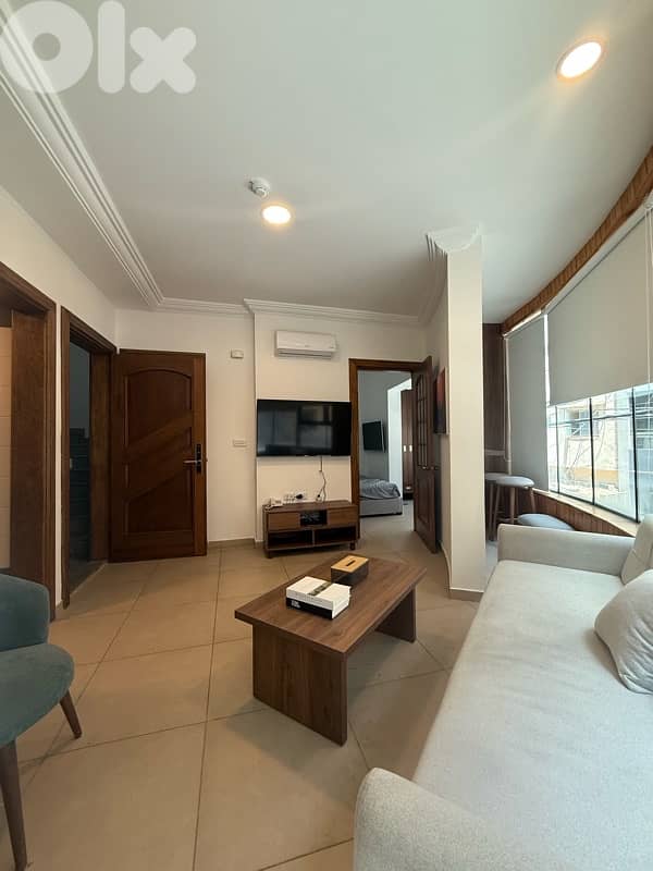 Furnished one bedroom apartment for rent in Achrafieh 0