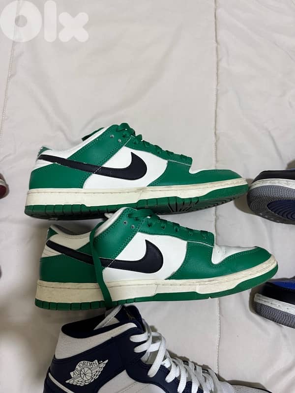 nike jordans and dunk size 43 2