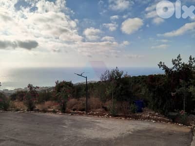 1213m2 Land+sea view for sale in Kfarabida/Batroun - ارض في البترون