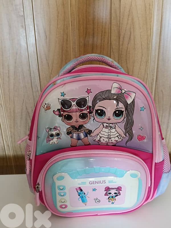 genius school bag clean like new 32cm 0