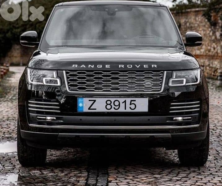 special plate number 0