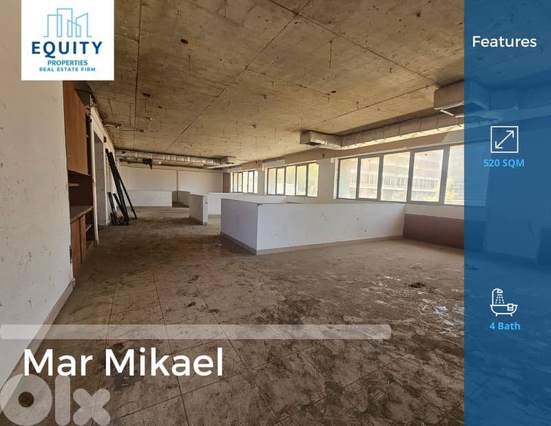 520  SQM Office For Sale In Mar Mikael Achrafieh #AA180849 0