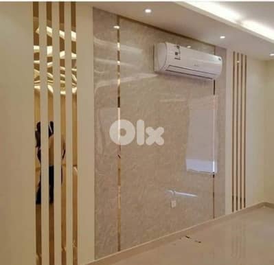 متعهد ديكورات جبس بورد وبديل الخشب وبديل الشيبورد شفرات بلاستك سقف