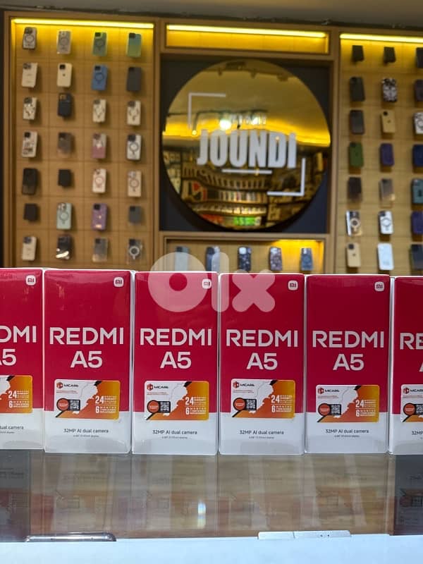 NEW REDMI A5 4 ram 128+ screen warranty 6 months and 2 year warranty 0
