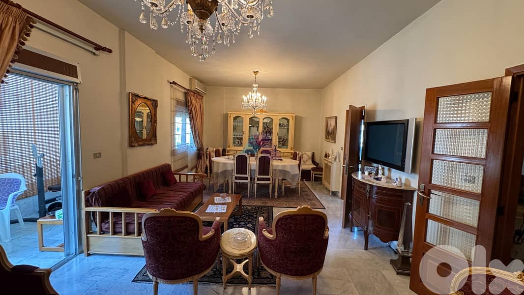 150 m2 apartment for rent in Mazraat yachouh-شقة للايجار في مزرعة يشوع 0