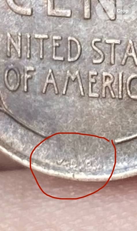 عملة قديمة واحد سنت أميركي اول اصدار 1909vdb حالة انسر 2