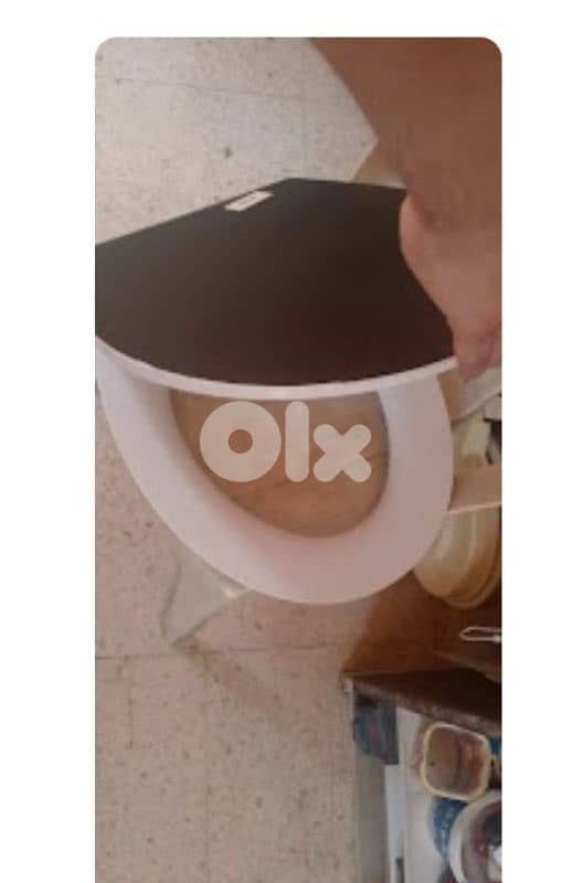 wenko black round toilet seat 1