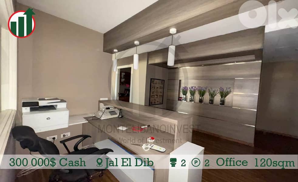 PRIME LOCATION OFFICE IN JAL EL DIB!! 0
