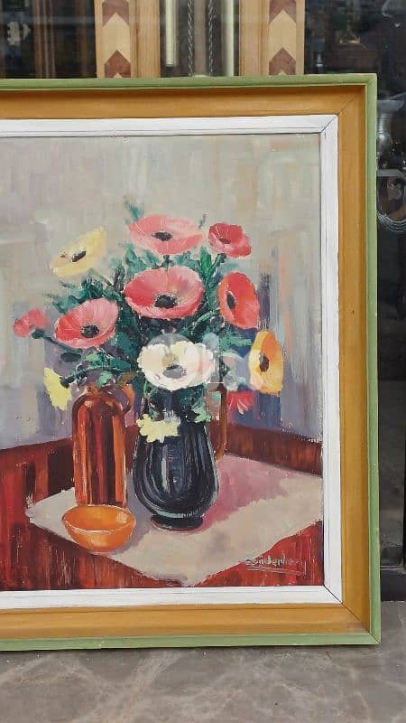 لوحة رسم زيتي اوروبية 3