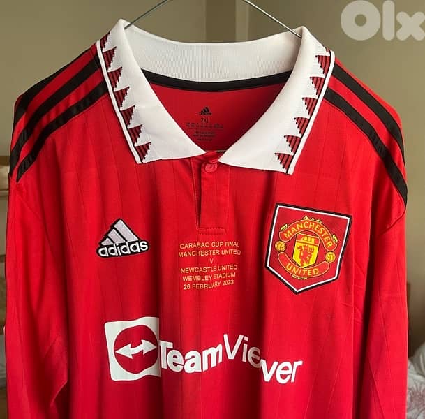 Manchester United final carling cup Home kit ronaldo 7 long sleeve 0